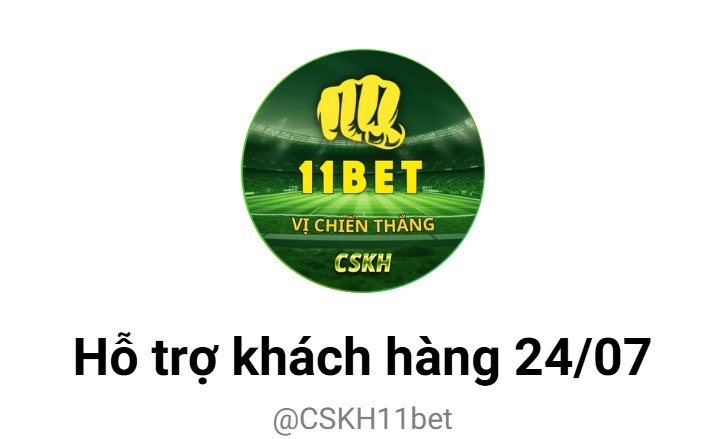Đa dạng kênh hỗ trợ khách hàng tại 11Bet